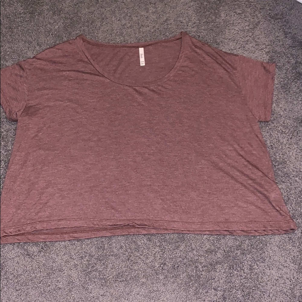 Frenchi oversized Crop Top